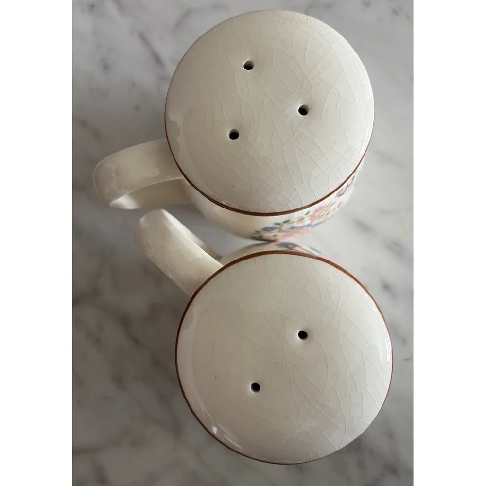 Vintage Jamestown China Country Home Salt & Pepper Cottage Core Farmhouse